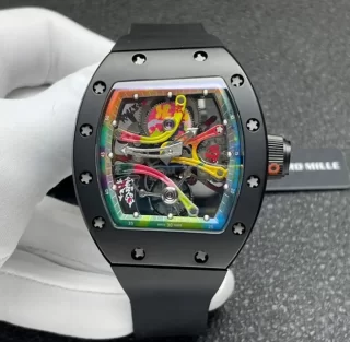 リシャール・ミルスーパーコピー時計トゥールビヨン シリル・コンゴ RM68-01 佐川急便