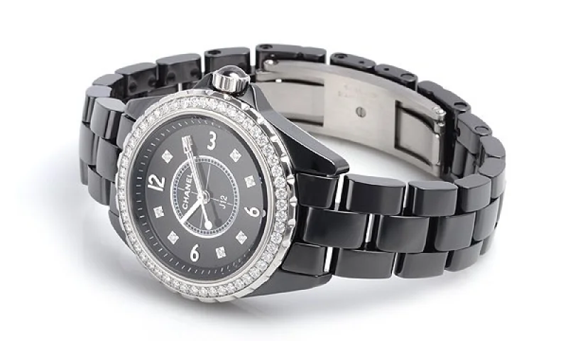 シャネル時計 CHANEL偽物 スーパーコピー J12 33 セラミック 宝石 ダイヤモンド タイプ レディース H3110