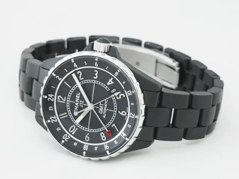 シャネル CHANEL時計 J12 41mm GMT マットブラックセラミック ブラック H3101 シャネル CHANEL時計 J12 41mm GMT マットブラックセラミック ブラック H3101