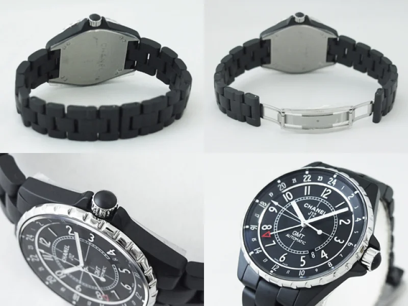 シャネル CHANEL時計 J12 41mm GMT マットブラックセラミック ブラック H3101 シャネル CHANEL時計 J12 41mm GMT マットブラックセラミック ブラック H3101