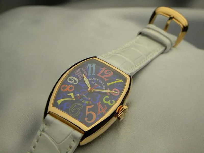 FRANCK MULLER フランクミュラー 偽物時計 トノウカーベックス カラードリーム 5850COLDREAMS スーパーコピー