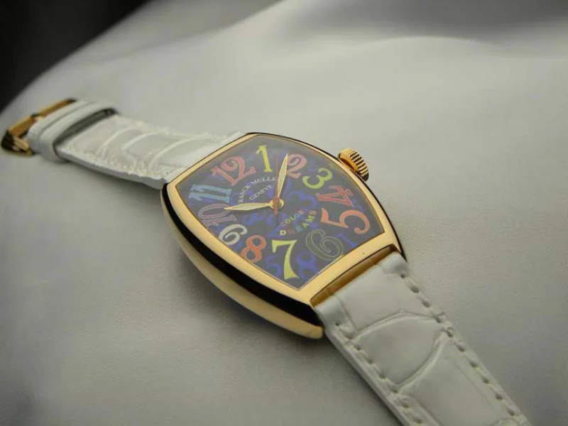 FRANCK MULLER フランクミュラー 偽物時計 トノウカーベックス カラードリーム 5850COLDREAMS スーパーコピー