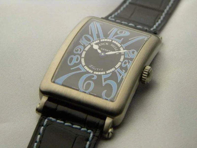 フランク・ミュラー コピー 時計 ロングアイランド レリーフ レディース ブラック 950QZRELIEF 5N Black