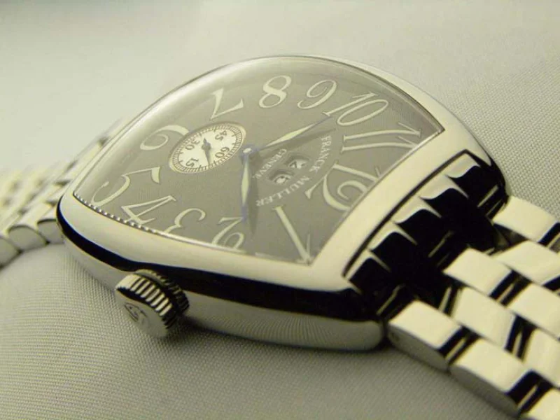 FRANCK MULLER フランクミュラー 偽物時計 トノウカーベックス グランギシェ グレイ 6850S6GG FRANCK MULLER フランクミュラー 偽物時計 トノウカーベックス グランギシェ グレイ 6850S6GG