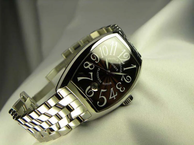 FRANCK MULLER フランクミュラー 偽物時計 トノーカーベックス ブラウンダイヤル 7880SCDT FRANCK MULLER フランクミュラー 偽物時計 トノーカーベックス ブラウンダイヤル 7880SCDT