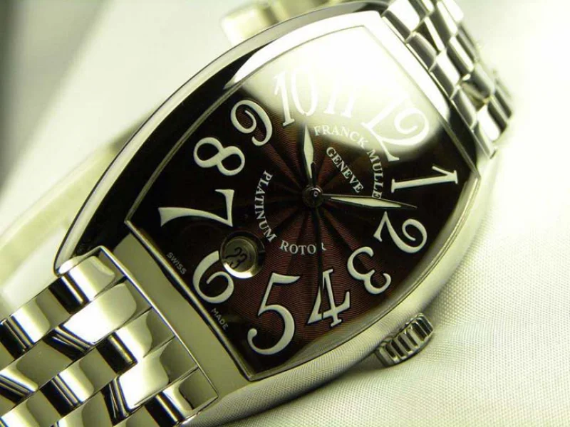 FRANCK MULLER フランクミュラー 偽物時計 トノーカーベックス ブラウンダイヤル 7880SCDT FRANCK MULLER フランクミュラー 偽物時計 トノーカーベックス ブラウンダイヤル 7880SCDT