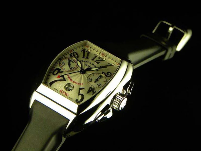 FRANCK MULLER フランクミュラー スーパーコピー時計 コンキスタドール キング クロノグラフ（Dバックル付き）8005CCKING