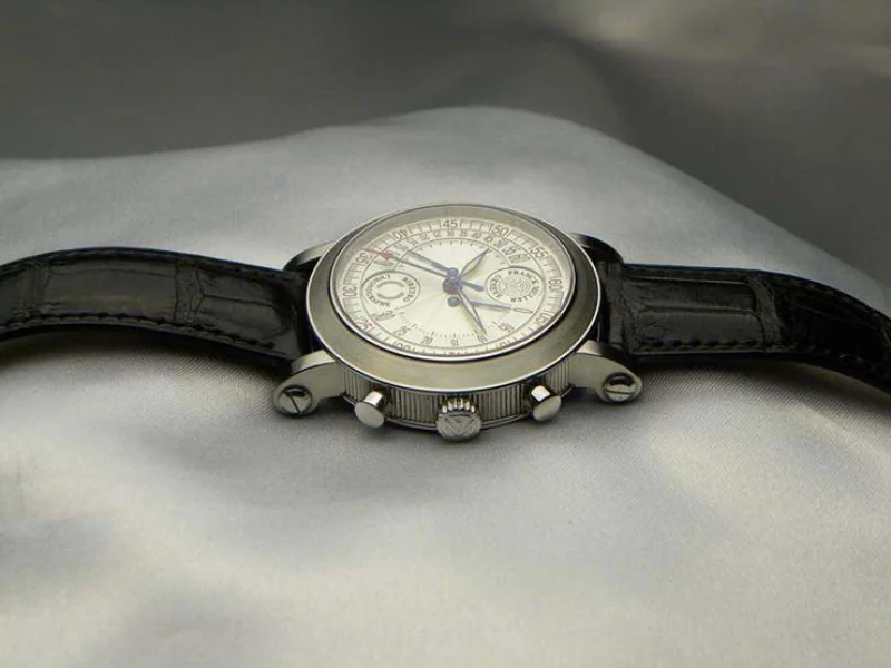 FRANCK MULLER フランクミュラー 偽物時計 ラウンド ダブルフェイスクロノグラフ 7000DF スーパーコピー