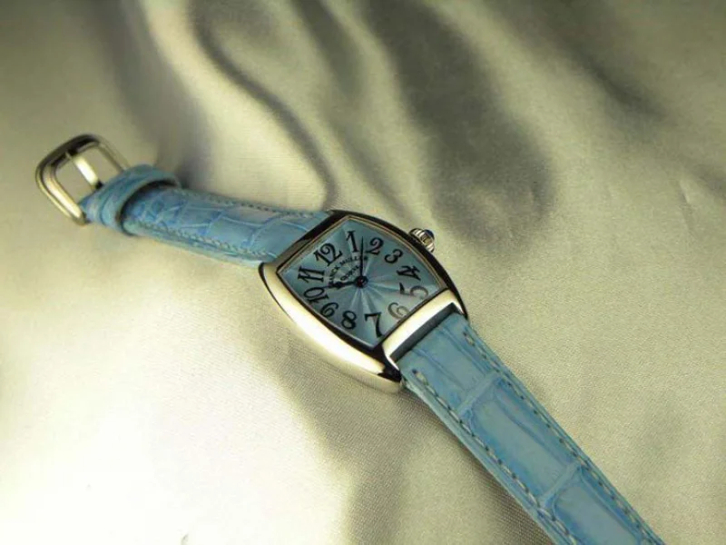 腕時計 コピー FRANCK MULLER フランクミュラー トノウカーベックス インターミディエ パステルブルー 2251QZ 腕時計 コピー FRANCK MULLER フランクミュラー トノウカーベックス インターミディエ パステルブルー 2251QZ