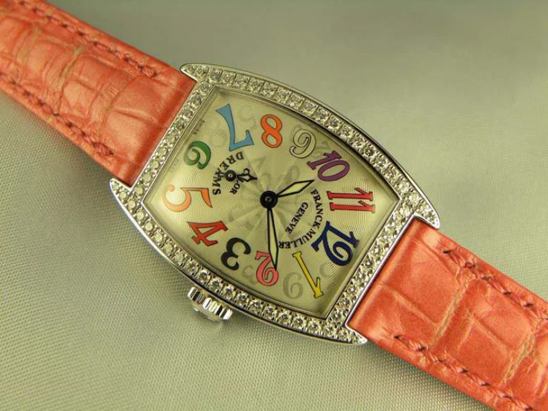 FRANCK MULLER フランクミュラー 時計 偽物 トノウカーベックス サンセットレディース ダイヤモンド 1750S6DSUN スーパーコピー