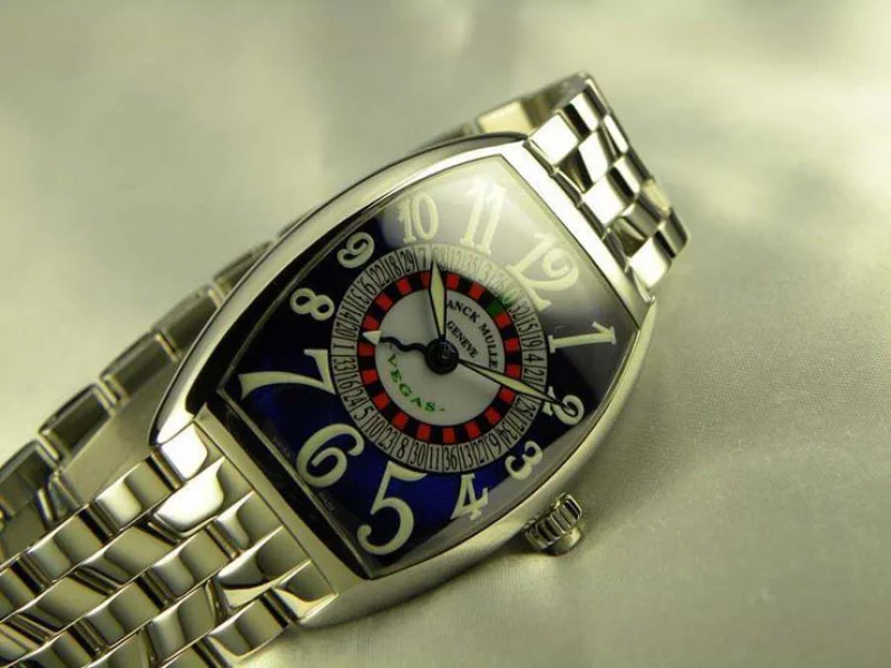 FRANCK MULLER フランクミュラー スーパーコピー時計 ヴェガス ブルーダイヤル 6850VEGAS