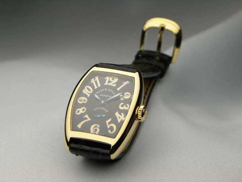 腕時計 コピー FRANCK MULLER フランクミュラー 激安 サンセット レディース ブラック 1752QZSUN