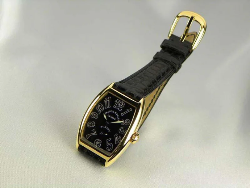 腕時計 コピー FRANCK MULLER フランクミュラー 激安 サンセット レディース ブラック 1752QZSUN
