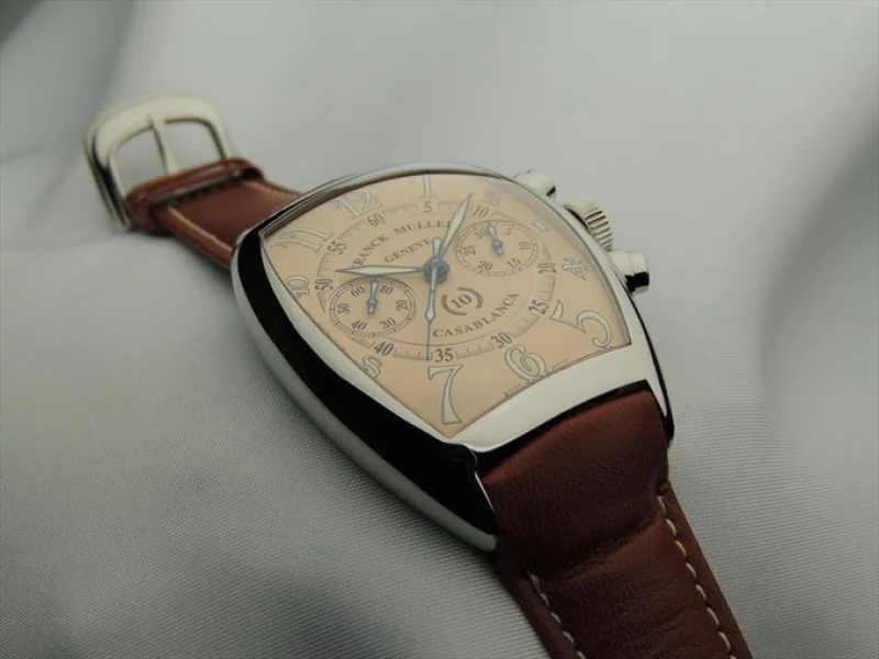 フランク・ミュラー コピー 時計 カサブランカ クロノグラフ 10周年記念モデル8880CASACC AC Salmon Pink フランク・ミュラー コピー 時計 カサブランカ クロノグラフ 10周年記念モデル8880CASACC AC Salmon Pink