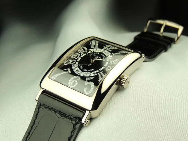フランク・ミュラー コピー 時計 ロングアイランド ビーレトロセコンド ダイヤモンド 1100DSRCD OG Black フランク・ミュラー コピー 時計 ロングアイランド ビーレトロセコンド ダイヤモンド 1100DSRCD OG Black