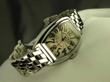 FRANCK MULLER フランクミュラー 時計 偽物 征服者「第3の典型的な白いダイヤル 8002SC スーパーコピー