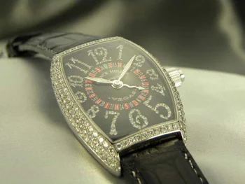 FRANCK MULLER フランクミュラー スーパーコピー時計 ヴェガスジョーカー フルダイヤモンド 5850VEGASDCDJ