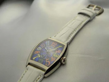 FRANCK MULLER フランクミュラー 時計 偽物 トノウカーベックス レディース カラードリーム ブルー 1750S6COLDREAMS スーパーコピー