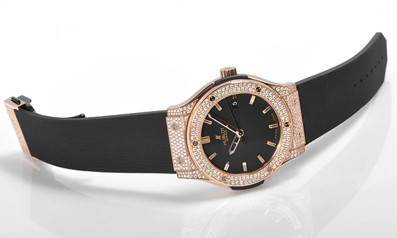 (HUBLOT)ウブロ ブランドコピークラシック フュージョン ゴールド ダイヤモンド 511.PX.1180.RX.1704 (HUBLOT)ウブロ ブランドコピークラシック フュージョン ゴールド ダイヤモンド 511.PX.1180.RX.1704