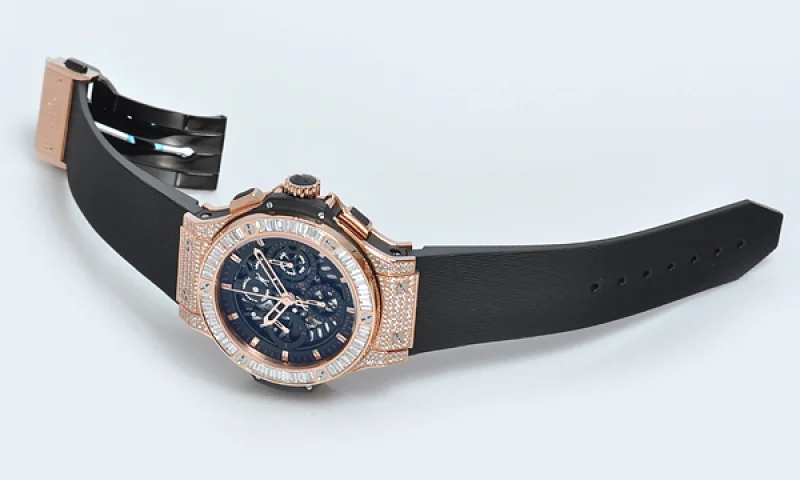 (HUBLOT)ウブロ コピー時計 ビッグバン アエロバン ゴールド バケットダイヤモンド 310.PX.1180.RX.0904 (HUBLOT)ウブロ コピー時計 ビッグバン アエロバン ゴールド バケットダイヤモンド 310.PX.1180.RX.0904