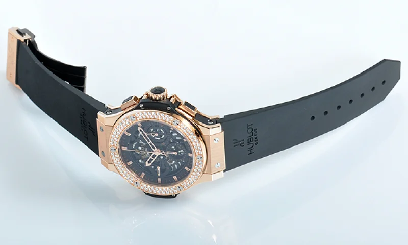 (HUBLOT)ウブロ コピー時計 ビッグバン アエロバン ゴールド バケットダイヤモンド 310.PX.1180.RX.0904