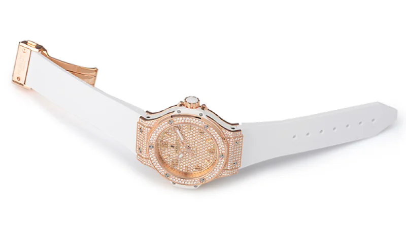 (HUBLOT)ウブロ スーパーコピー ビッグバン38 スティール 361.SX.9010.RX.1704 レディース 腕時計
