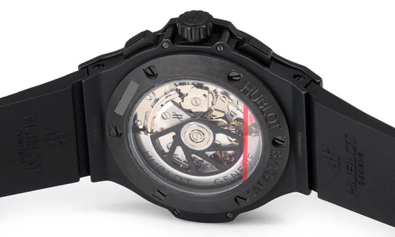 (HUBLOT)ウブロ 時計 コピー ビッグバン オールブラックカラット 301.CI.1110.RX.1900 (HUBLOT)ウブロ 時計 コピー ビッグバン オールブラックカラット 301.CI.1110.RX.1900