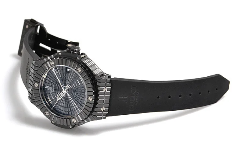 (HUBLOT)ウブロ 時計 コピー ビッグバン ブラックキャビア ブラックセラミック 346.CX.1800.RX (HUBLOT)ウブロ 時計 コピー ビッグバン ブラックキャビア ブラックセラミック 346.CX.1800.RX