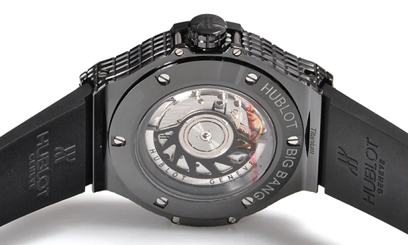 (HUBLOT)ウブロ 時計 コピー ビッグバン ブラックキャビア ブラックセラミック 346.CX.1800.RX (HUBLOT)ウブロ 時計 コピー ビッグバン ブラックキャビア ブラックセラミック 346.CX.1800.RX