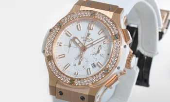 (HUBLOT)ウブロ コピー時計 ビッグバン エボリューション ゴールドダイヤモンド 301.PE.2180.RW.1104
