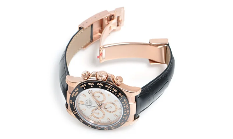 ROLEX ロレックス人気 時計 コピー デイトナ 革ベルト116515LN 自動巻き