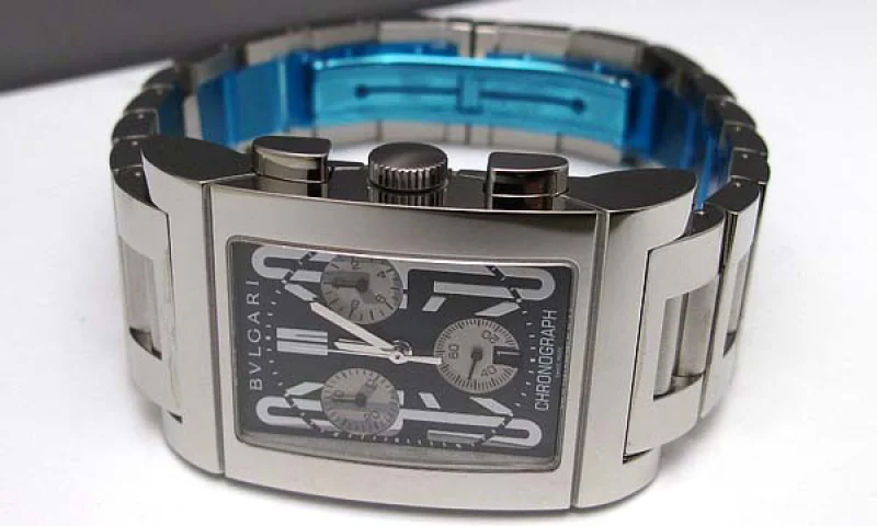 ブルガリ時計コピー Bvlgari 腕時計激安 レッタンゴロクロノ 新品メンズ RTC49WSSD