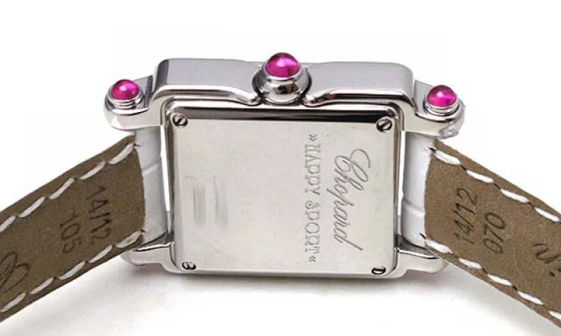 ショパール時計コピー CHOPARD クロコレザー ピンクシェル レディース 27/8892-42